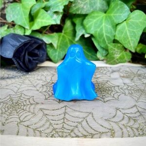 Blue Opalite Crystal Ghost Halloween